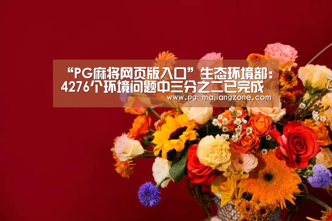 “PG麻将网页版入口”生态环境部:4276个环境问题中三分之二已完成整改(图3) PG电子娱乐